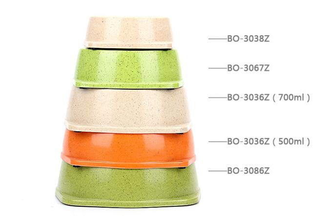 उत्कृष्ट सामग्री बांस तीन आकार कुत्ते के भोजन का कटोरा 0