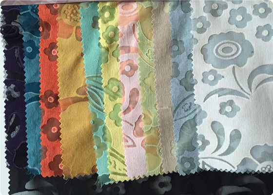 परिधान / सोफ़ा / शर्ट कस्टम मुद्रित कपड़े पुष्प परिधान कपड़ा