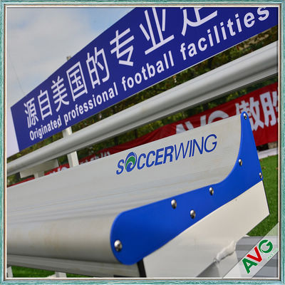 यूवी संरक्षण वापस लेने योग्य प्लास्टिक / एल्यूमीनियम ब्लीचर फुटबॉल स्टेडियम की कुर्सियाँ