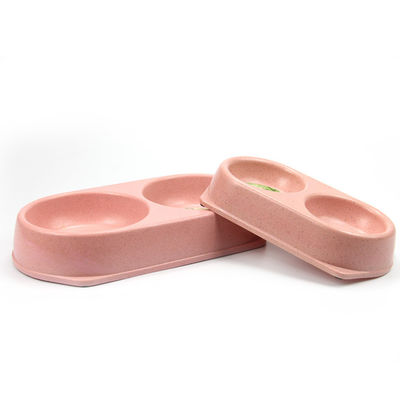 प्रोफेशनल मेड कलरफुल अट्रैक्टिव बैम्बू पेट फीडर बाउल