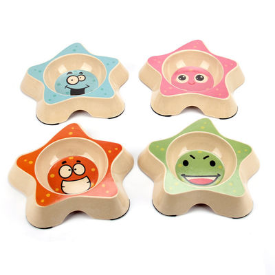 प्यारा पेट वाटर फ़ूड फीडिंग बैम्बू डॉग बाउल