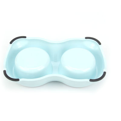 उच्च गुणवत्ता वाले कारखाने की आपूर्ति डबल पालतू जल और खाद्य कटोरा