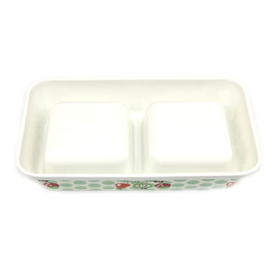 अच्छी गुणवत्ता के साथ डबल प्लास्टिक कुत्ते और बिल्ली के भोजन का पानी का कटोरा