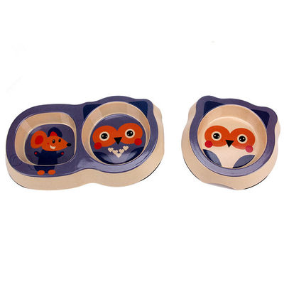 प्यारा और अच्छा दिखने वाला बैम्बू पेट कैट एंड डॉग फीडिंग बाउल