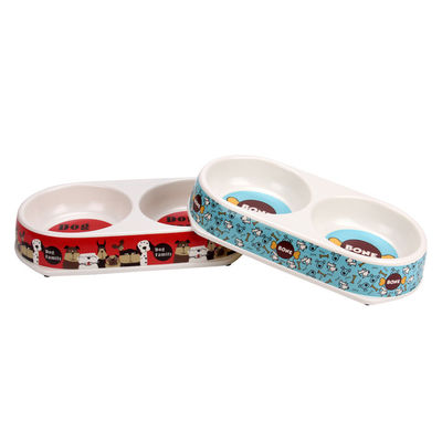 डबल मेलामाइन बैक्टीरिया-रोधी डॉग और कैट पेट फ़ूड फीडिंग बाउल