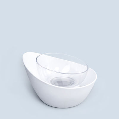 एलिगेंट डिज़ाइन और आसानी से टूटा हुआ पेट फ़ूड वाटर फीडिंग बाउल